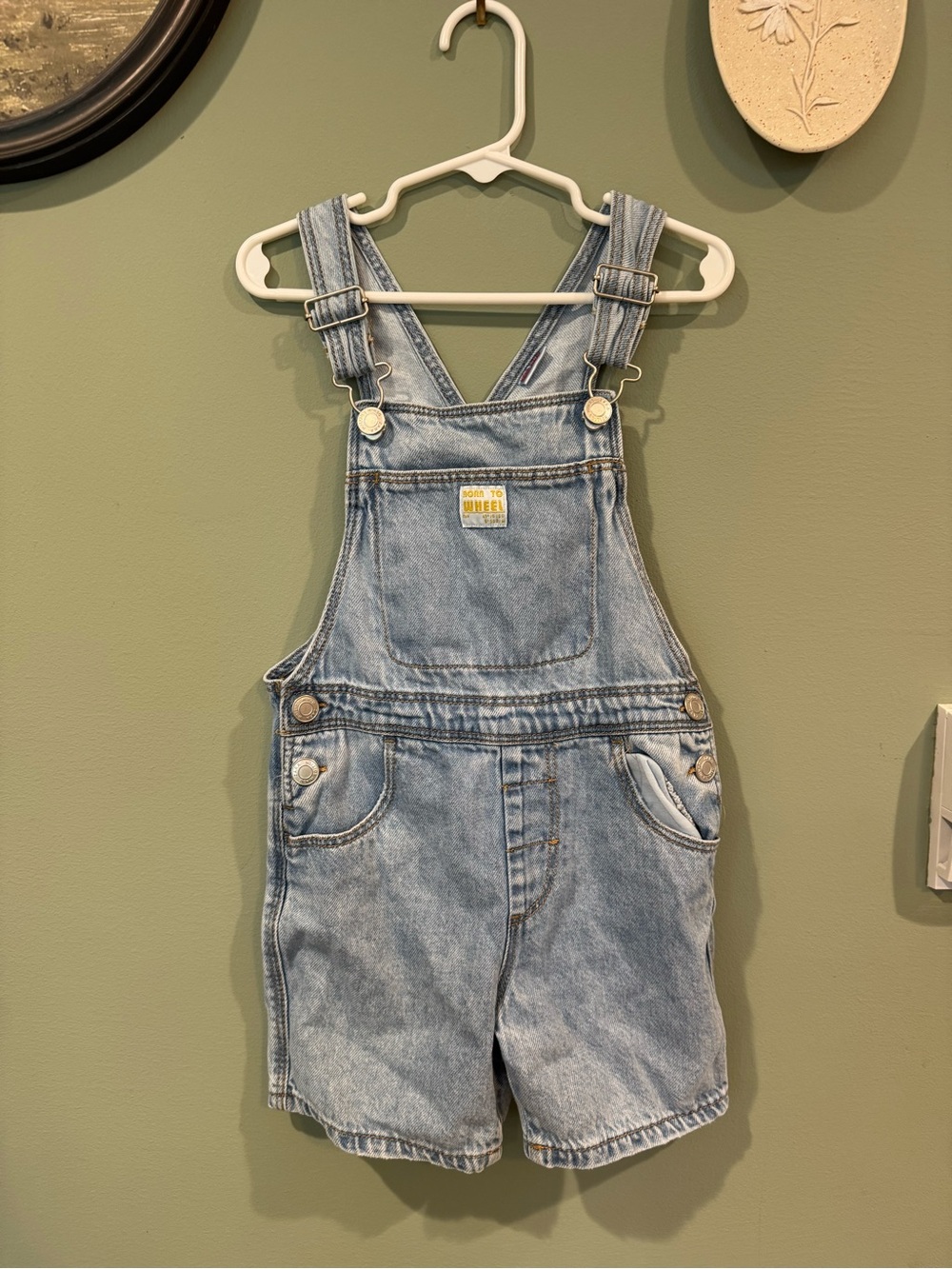 ZARA denim overalls